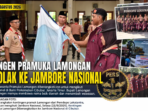 Kontingen Pramuka Lamongan Bertolak ke Jambore Nasional