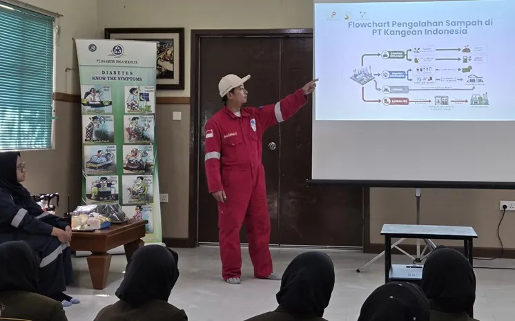 Mahasiswi UNIB Pelajari Pengelolaan Limbah di KEI