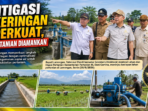 Mitigasi Kekeringan Diperkuat, Air Pertanian Diamankan