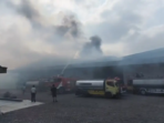 Pabrik Mie Telur di Mojokerto Terbakar