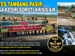 Protes Tambang Pasir, Warga Kediri Soroti Krisis Air Protes Tambang Pasir, Warga Kediri Soroti Krisis Air
