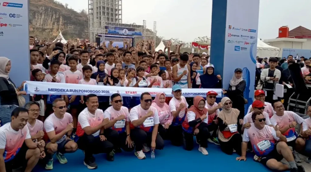 Ribuan Pelari Ramaikan Merdeka Run 2026 Ponorogo