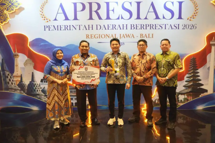 Sidoarjo Raih Penghargaan Pengelolaan Sampah dari Kemendagri