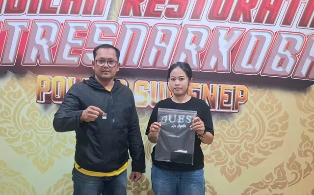 Simpan Sabu dalam Tisu, Warga Sumenep Ditangkap Polisi