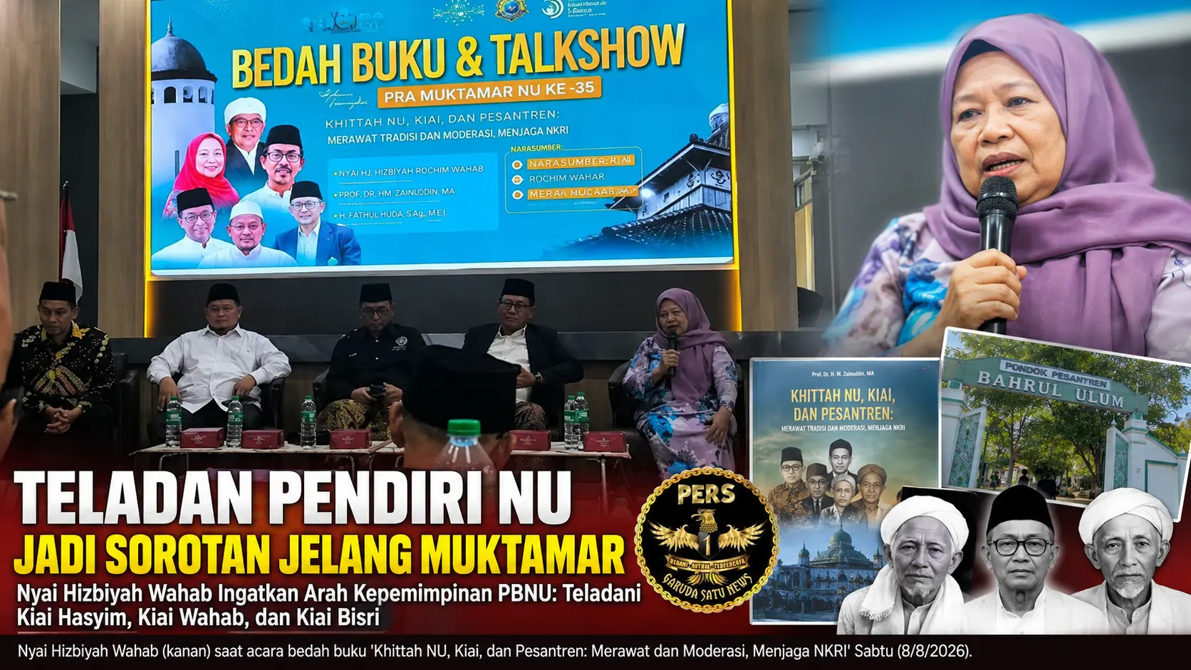 Teladan Pendiri NU Jadi Sorotan Jelang Muktamar