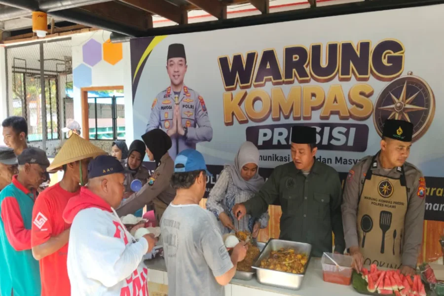 Warung Kompas Presisi Jadi Saluran Aspirasi Warga Ngawi