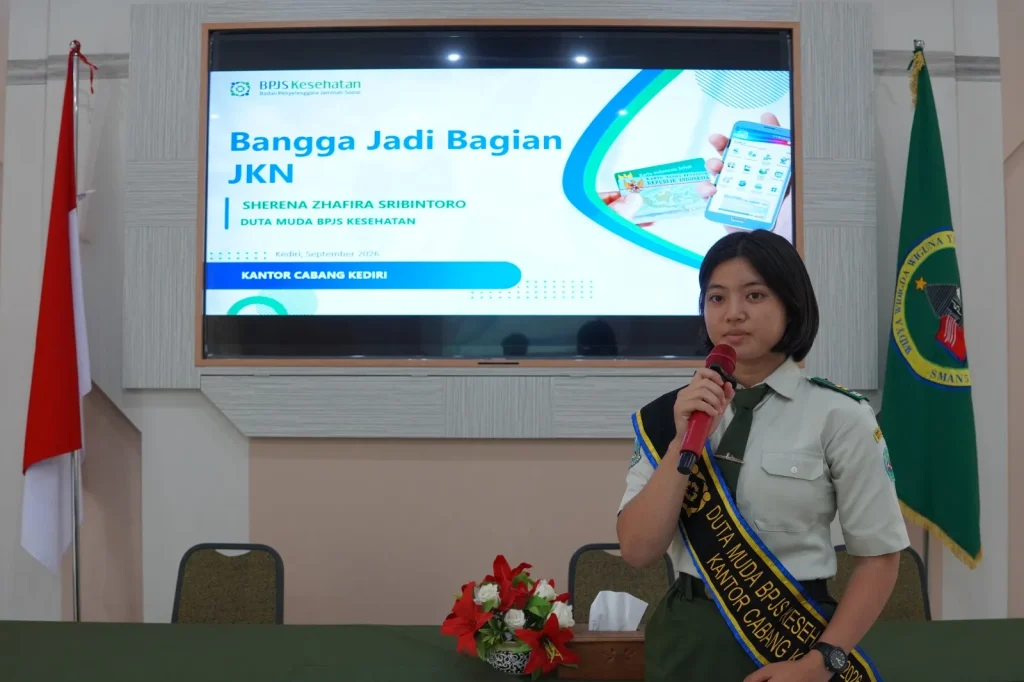 BPJS Kesehatan Kediri Dorong Pelajar Jadi Garda Literasi JKN