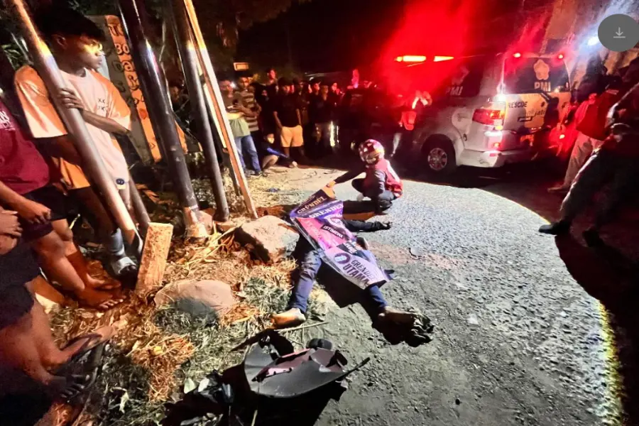 Dua Motor Bertabrakan di Jatirejo, Satu Pemotor Tewas