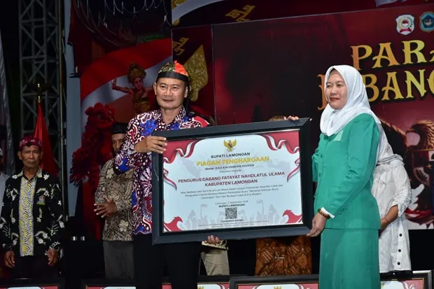 Fatayat NU Lamongan Raih Penghargaan Pelestarian Budaya
