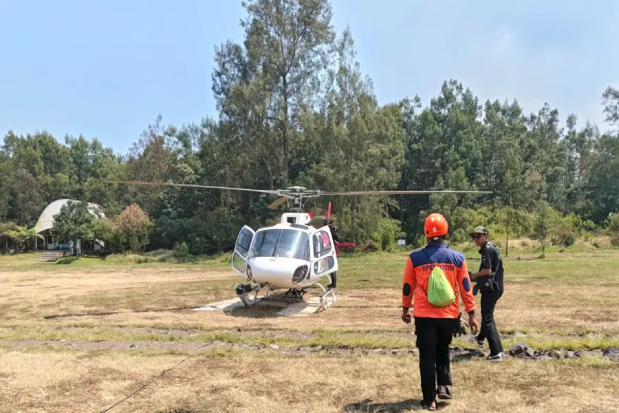 Karhutla Ijen Belum Padam, Helikopter Water Bombing Dikerahkan