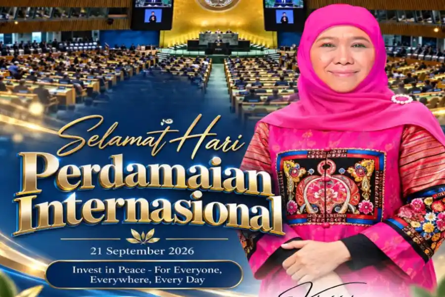 Khofifah Ajak Masyarakat Jadi Peace Maker