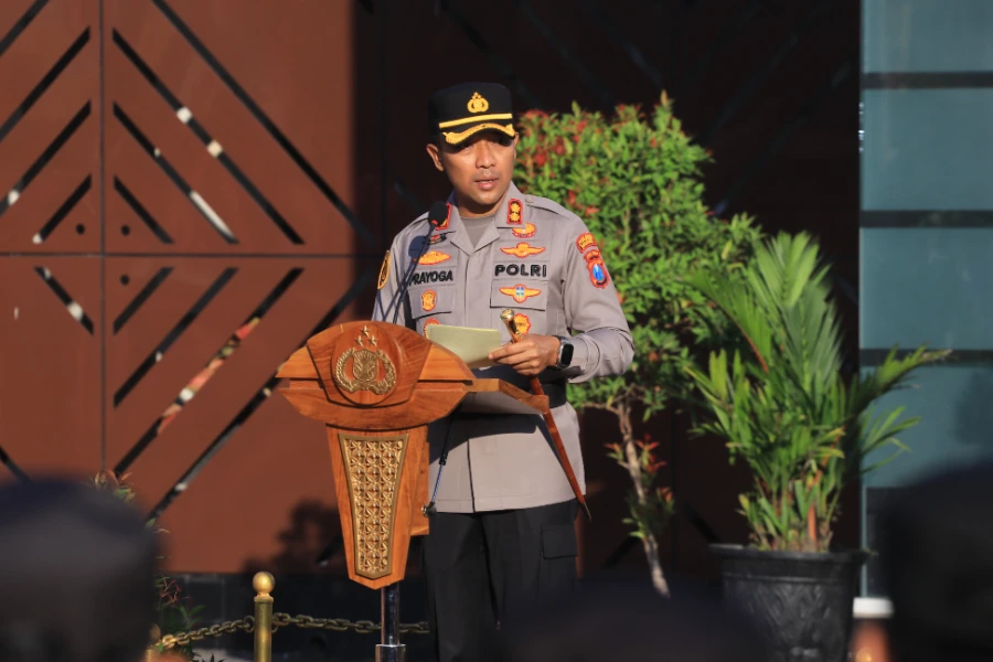 Musim Kemarau, Polres Ngawi Ingatkan Warga Jangan Bakar Lahan