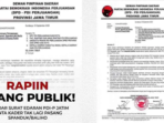 PDIP Jatim Larang Spanduk di Ruang Publik
