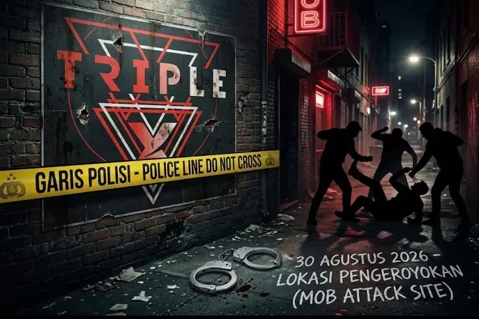 Polisi Tangkap Tiga Pelaku Pengeroyokan di Triple X Surabaya