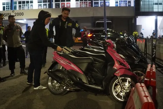 Polres Bojonegoro Tertibkan 26 Motor Saat Patroli Malam