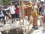 Progres Jembatan Candinegoro Baru 17 Persen