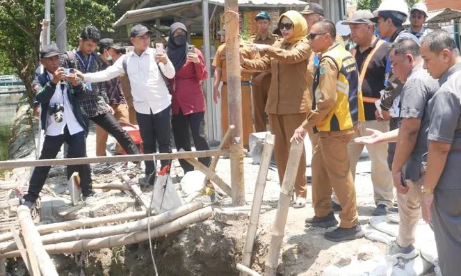 Progres Jembatan Candinegoro Baru 17 Persen