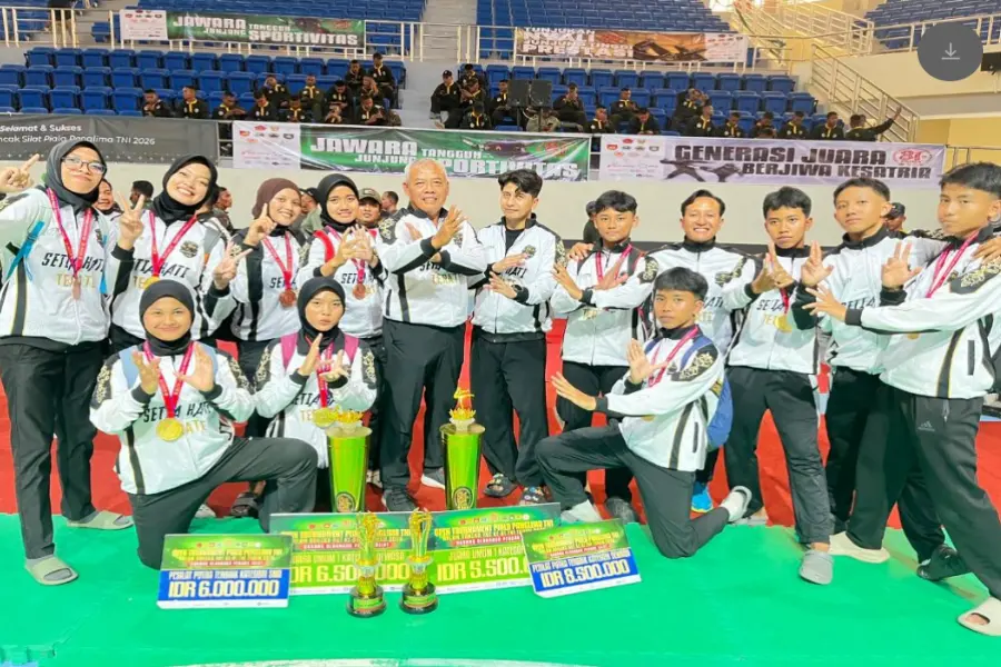 PSHT Kota Blitar Borong 6 Medali di Piala Panglima TNI