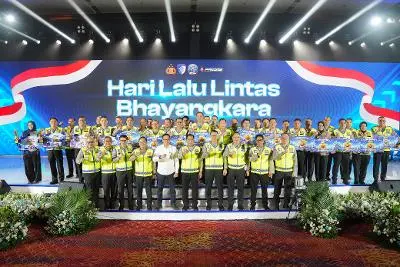 Satlantas Polres Madiun Juara 1 Pelaporan Data Laka Nasional