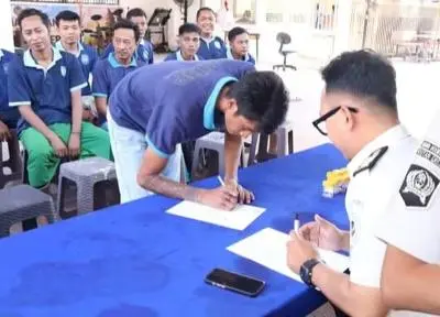 Tes Urine Warga Binaan, Lapas Mojokerto Perkuat Deteksi Narkoba