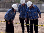 Wabup Bojonegoro Sidak Pembangunan Pasar, Paku Bumi Berlanjut