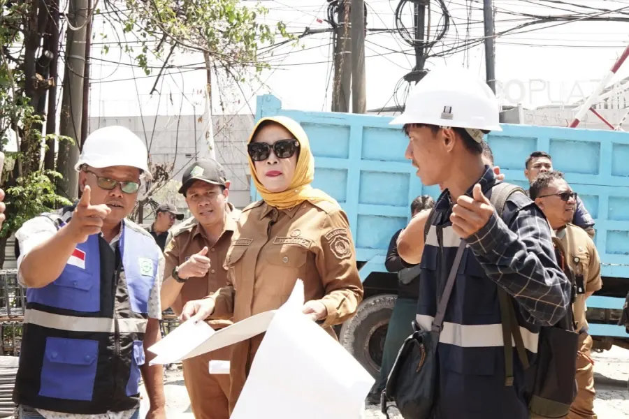 Wabup Mimik Soroti Kualitas Rumah Pompa Jati