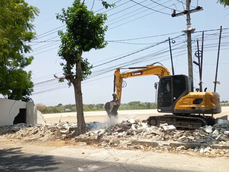 8 Bangunan di Lahan Sekolah Rakyat Ponorogo Diratakan