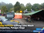 Asap Karhutla Gunung Lawu Masih Terpantau, Petugas Siaga