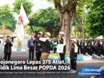 Bojonegoro Lepas 375 Atlet, Bidik Lima Besar POPDA 2026