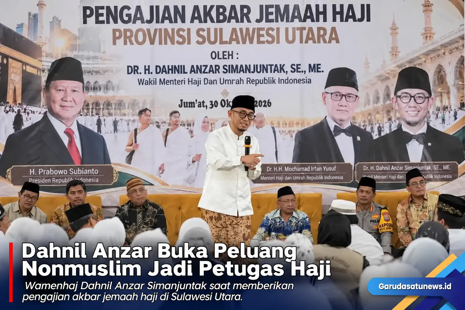 Dahnil Anzar Buka Peluang Nonmuslim Jadi Petugas Haji
