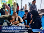 Disdagrin Jombang Kenalkan Batik Ramah Lingkungan kepada Mahasiswaa Asing
