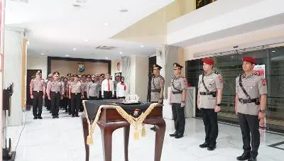Fahrian Jadi Wakapolresta, Imam Mujali Kasat Reskrim Sidoarjo