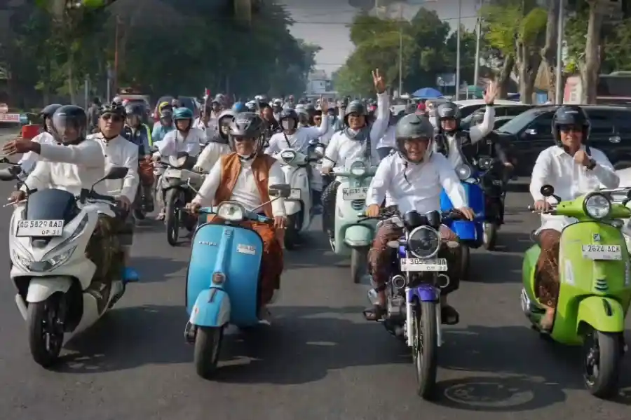 Hari Santri 2026, Bupati Sidoarjo Lepas Motoran Santun Santri