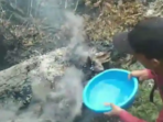 Hujan Gerimis Redakan Karhutla Arjuno, Api Tersisa di Pecalukan