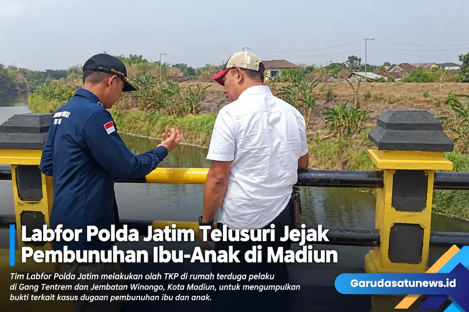 Investigasi Labfor di Jembatan Winongo