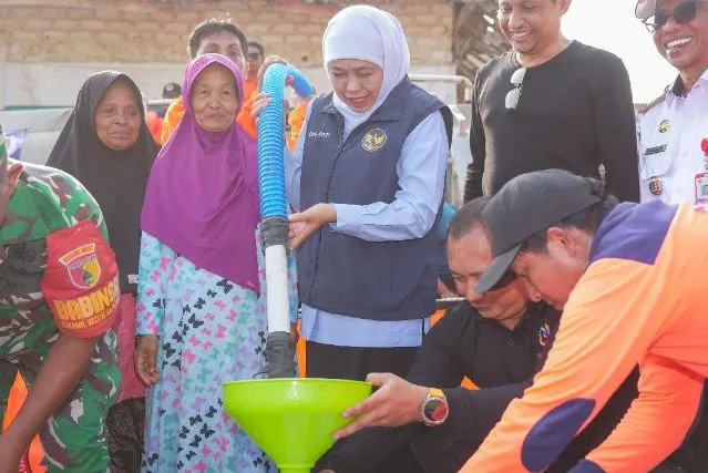 Khofifah Siapkan Sumur Bor 2027, 70 Desa di Sumenep Terdampak Kekeringan