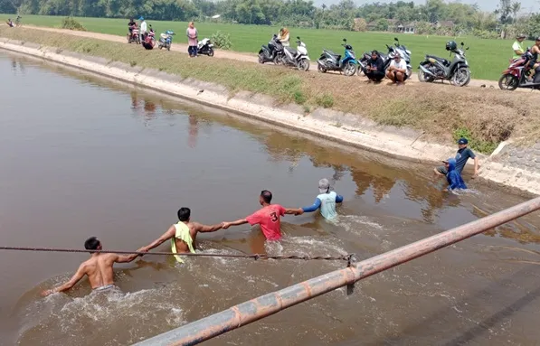 Marjuki Tewas Terseret Arus Sungai Saat Selamatkan Kambing