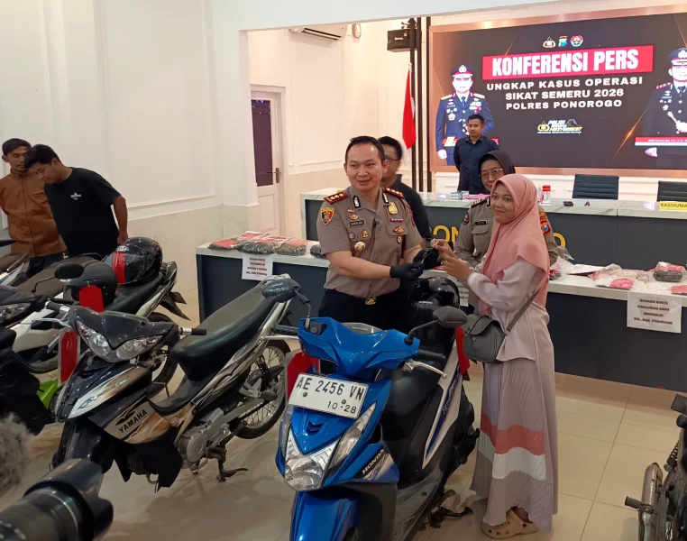 Operasi Sikat Semeru 2026, Polres Ponorogo Ungkap 11 Kasus