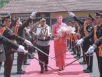 Pedang Pora Tandai Pergantian Kapolres Jombang
