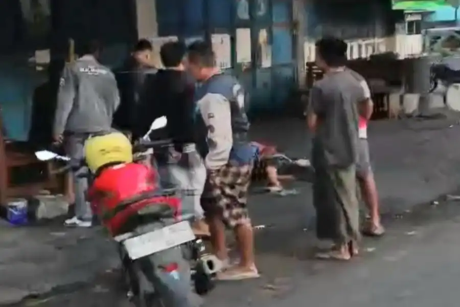 Penjual Es Degan Dibacok, Pria Diduga ODGJ Tewas