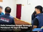 Polisi Amankan Empat Tersangka Peredaran Pil Sapi di Pacitan