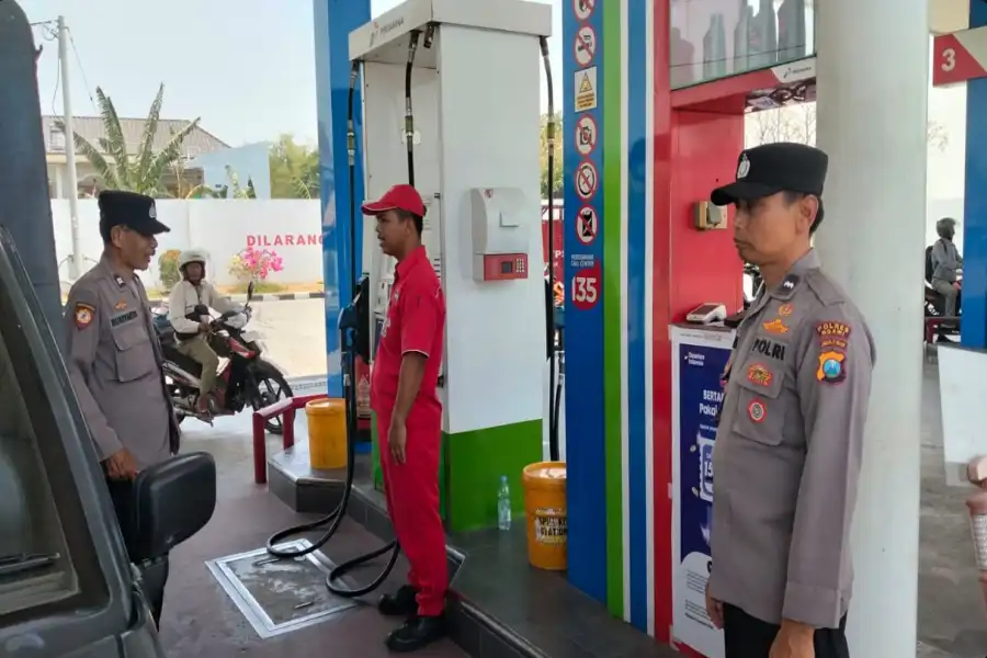 Polres Ngawi Pantau 18 SPBU, Pastikan Stok BBM Aman