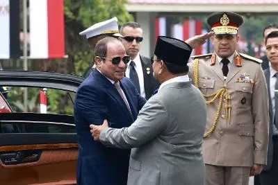 Prabowo dan Presiden Mesir Perkuat Kerja Sama Ekonomi