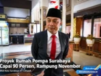 Proyek Rumah Pompa Surabaya Capai 90 Persen, Rampung November