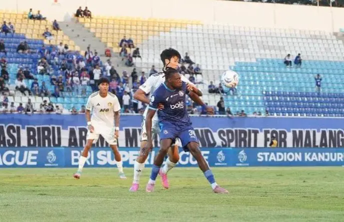 Samuel Otusanya Cetak Gol Perdana, Arema Makin Percaya Diri