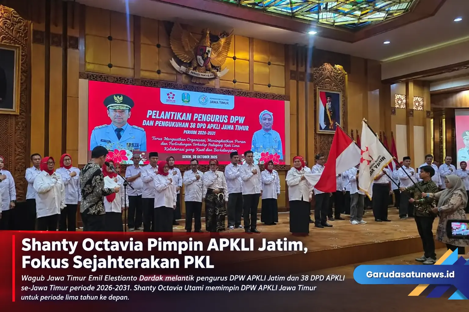 Shanty Octavia Pimpin APKLI Jatim, Fokus Sejahterakaan PKL
