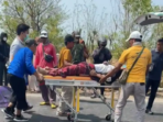 Tabrakan Scoopy dan L300 di JLS Sampang, Pembonceng Tewas