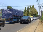 Tol Paspro Ditutup Empat Hari, Truk Padati Jalan Prof Hamka
