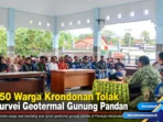 Warga Menolak Survei Geotermal Gunung Pandan