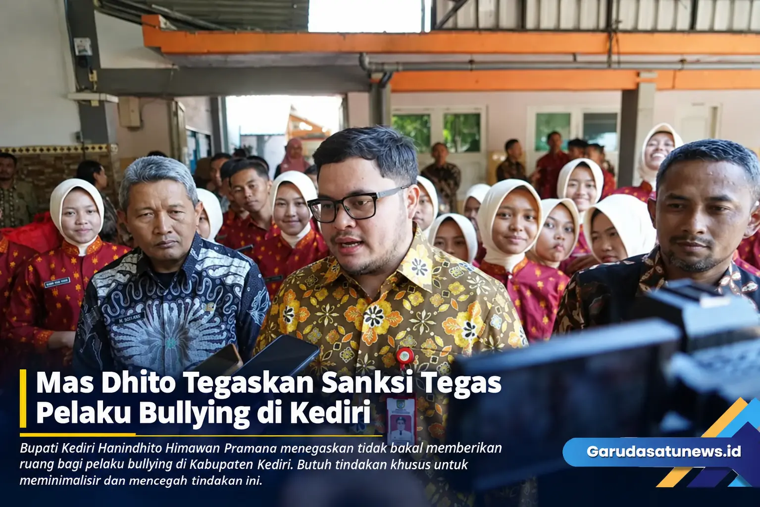 Wawancara Berita Mas Dhito di Kediri
